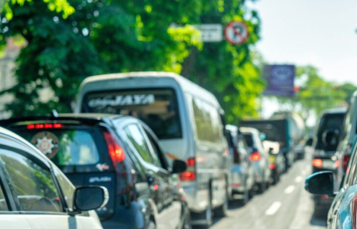 Bali new underpass road