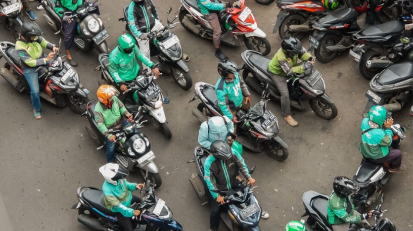 Illegal Motorcycle Taxis In Bali