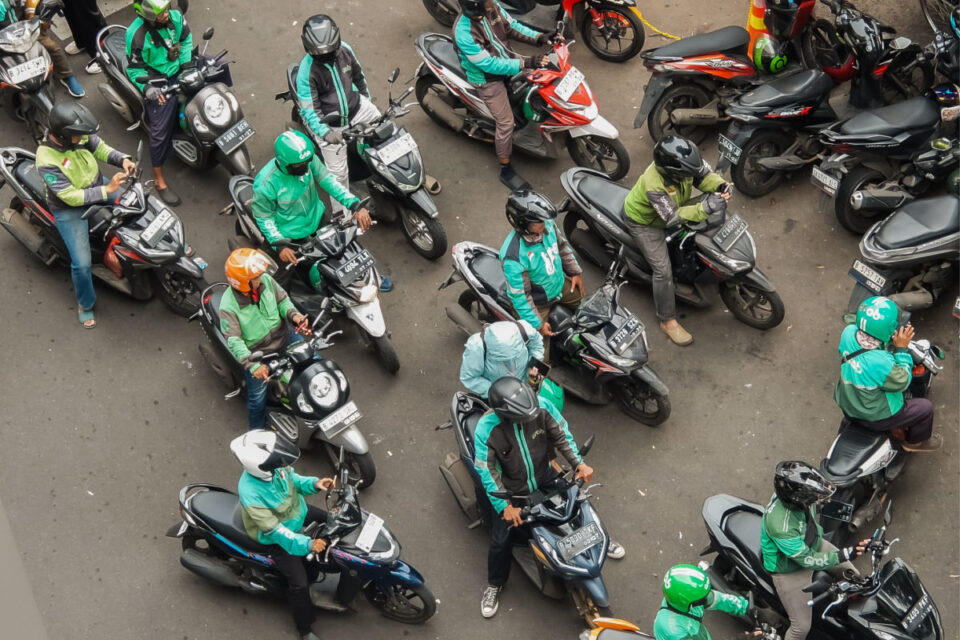 Illegal Motorcycle Taxis In Bali