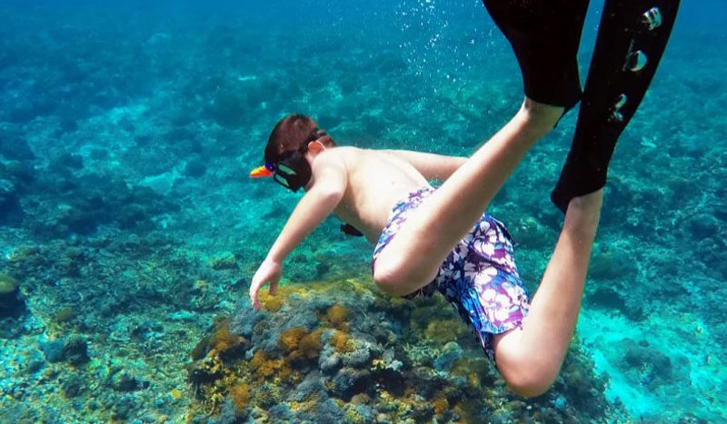 Bali Snorkelling Warning