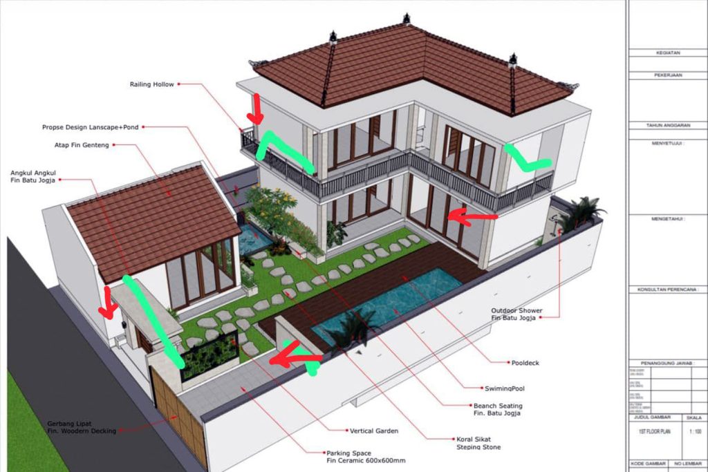 Lovina Vill for lease